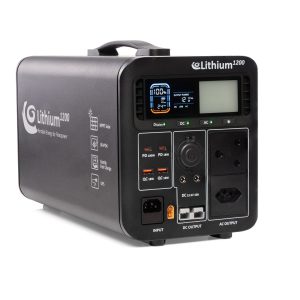 LITHIUM1200-SB50 PORTABLE POWER STATION BY FLEXOPOWER