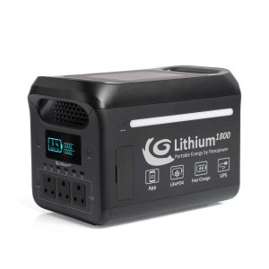 LITHIUM1800 PORTABLE POWER STATION BY FLEXOPOWER